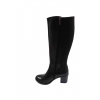Kozaki ze skóry z szeroką cholewką 39-44 cm